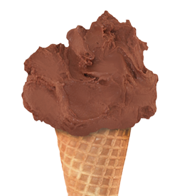 Chocolate Gelato Cone